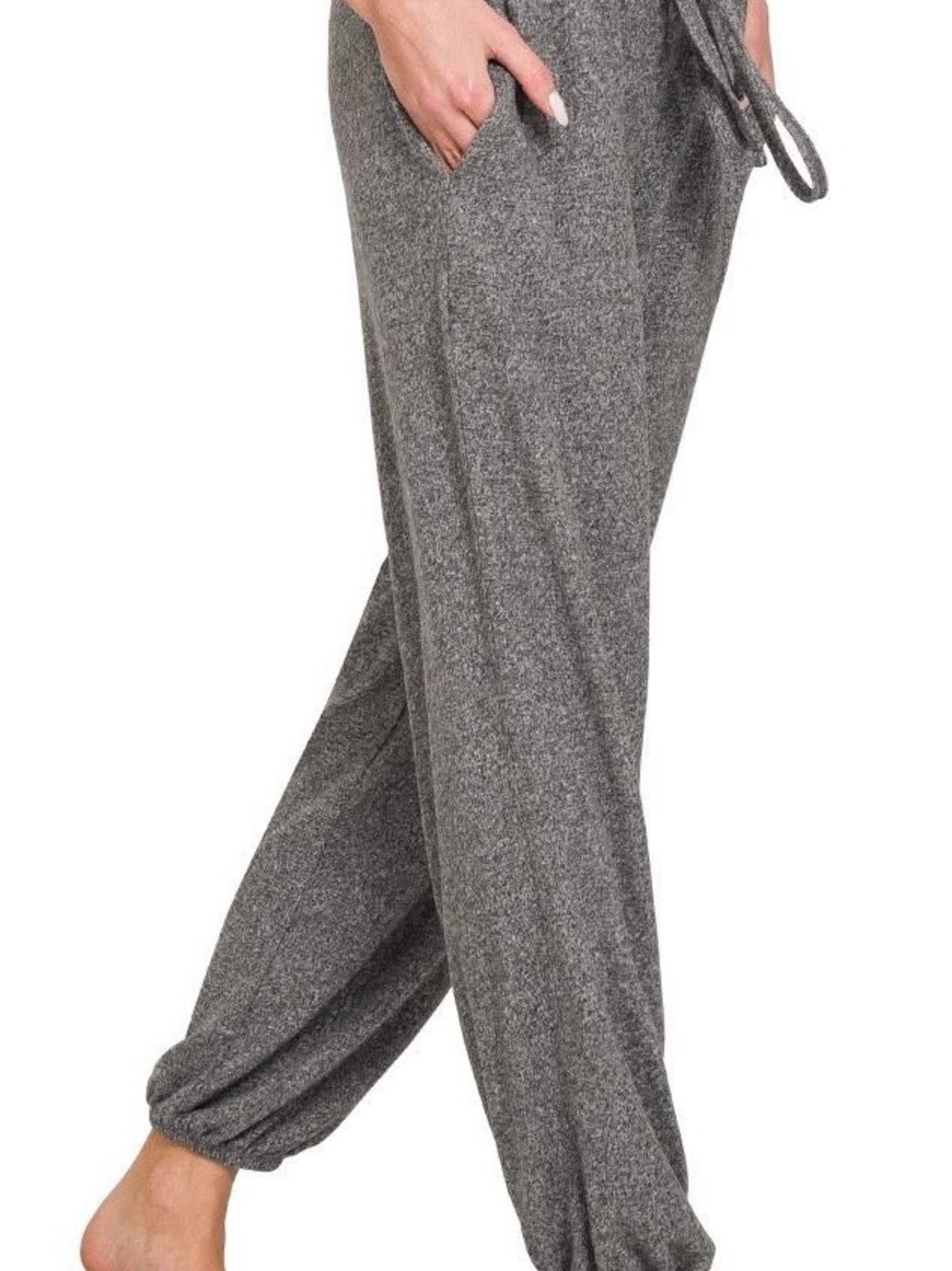 Zenana Soft Melange Jogger